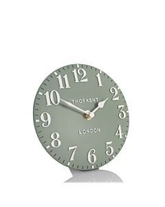 Thomas Kent Arabic Seagrass Small Mantel Clock